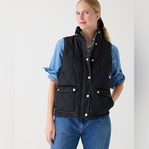 J Crew New quilted excursion vest BK667 - Picture 2 of 5